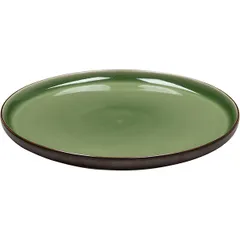 Тарелка «Сейдж» фарфор D=21см зелен.,бронз., изображение 2
