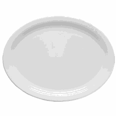 Dish “America” oval  porcelain ,H=55,L=350,B=255mm white