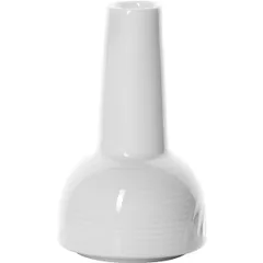 Ваза для цветов «Карат» фарфор D=70/25,H=120мм белый