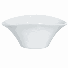 Oval sauce boat “Appetizer”  porcelain  60 ml , H=3, L=10, B=7 cm  white