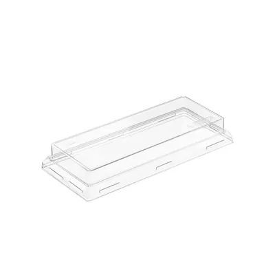 Крышка для бумажного контейнера OneClick 700 мл пластик ,H=20,L=215,B=85мм прозр.