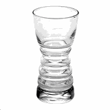 Бокал для горячих напитков «Бариста» для кофе стекло 220мл ,H=13,5см