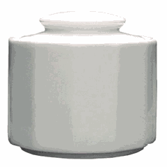 Сахарница «Меркури» фарфор 250мл D=85,H=80мм белый