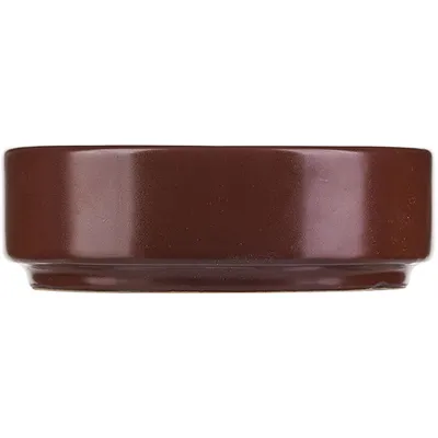 Салатник «Шоколад» фарфор 150мл D=100,H=35мм тем.корич., изображение 2