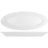 Селедочница «Кунстверк» фарфор ,H=3,L=35,B=13см белый