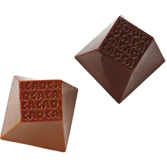 Mold for chocolate “Cocoa”[35pcs] plastic ,H=25,L=25,B=25mm