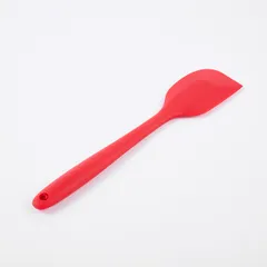 Лопатка жаропрочная силикон ,L=27,5см красный, изображение 2