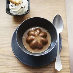 Тарелка «Экинокс» мелкая керамика D=28см черный, изображение 4