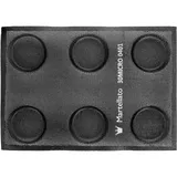 Форма конд. перфорир. «Круг» 6шт на листе30х40см[2шт] силикон,стеклопласт. D=85,H=20мм черный