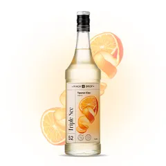 Сироп «Трипл-Сек» Pinch&Drop стекло 1л D=85,H=330мм белый