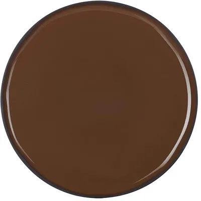 Блюдо для подачи «Карактэр» керамика D=30см коричнев.