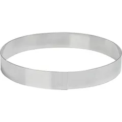 Pastry ring  stainless steel  D=240, H=35mm  metal.