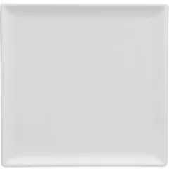 Plate “Ankara” square  porcelain , L=20.5, B=20.5 cm  white