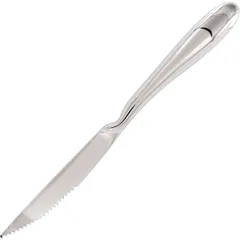 Steak knife with ergo handle “Anzo”  stainless steel , L=230/105, B=16mm  metal.