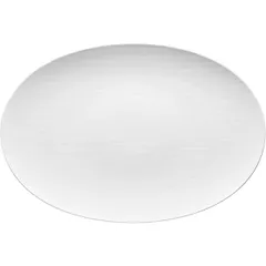 Блюдо овальное фарфор ,L=42см белый