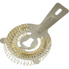 Strainer “Probar” stainless steel D=8,L=14cm gold