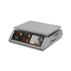 Весы электронные «Сид» M-ER 327AC-15.2, 15 кг металл,пластик ,H=15,L=33,5,B=30см 3вт серый