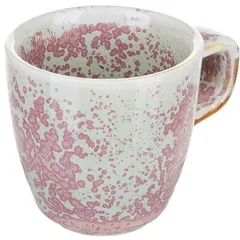 Coffee cup “Peony”  porcelain  100 ml  D=65, H=62mm  pink.