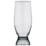 Beer glass “Aquatic” glass 375ml D=55/55,H=170mm clear.