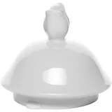 Крышка для кофейников «Афродита» 1л фарфор D=62/80мм белый