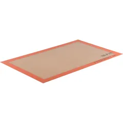 Baking sheet (-40+260С)  silicone , L=53, B=32cm  beige, brown.
