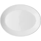 Блюдо «Симплисити» овальное фарфор ,H=23,L=255,B=200мм белый