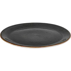 Тарелка «Крафт Лакрица» мелкая фарфор D=30,H=2см черный, изображение 2