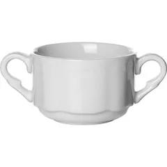Чашка бульонная «В.Виена» фарфор 300мл D=100,H=65,L=160мм белый