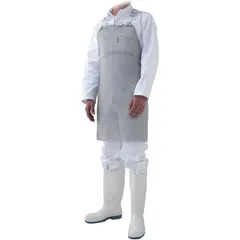 Protective apron for butcher , L=56, B=60cm