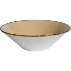 Salad bowl “Terramesa Vit”  porcelain  300 ml  D=135, H=65mm  beige.