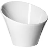 Салатник «Кунстверк» фарфор 300мл ,H=95,L=120мм белый