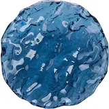 Салатник «Море» стекло D=24,H=4см синий