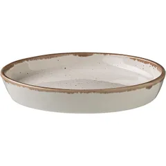 Тарелка «Пунто Бьянка» фарфор 120мл D=135,H=25мм белый,черный, изображение 2