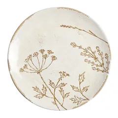 Тарелка «Фенхель» фарфор D=290,H=28мм белый