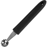Knife for removing the stalk  steel, abs plastic  D=20, H=8, L=145mm  black, metal.