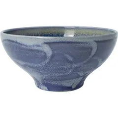 Salad bowl “Aurora Vesuvius Lapis”  porcelain  1.06 l  D=17.8 cm  blue, light blue.