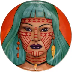 Тарелка пирожковая «Анимае» в ассортименте набор[6шт] фарфор D=16см разноцветн., изображение 3