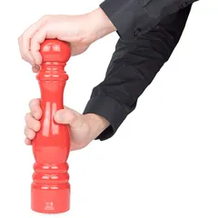 Мельница для соли «Париж» лак дерево D=67,H=300мм красный, изображение 4