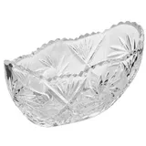 Конфетница 2 вел хрусталь прозр.