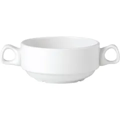 Broth cup “Simplicity White”  porcelain  285 ml  D=105, H=60, L=110mm  white