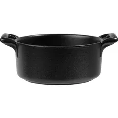 Baking dish oval porcelain 80ml ,H=42,L=75,B=70mm black