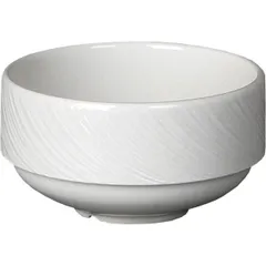 Broth cup “Spyro”  porcelain  285 ml  D=100, H=45mm  white