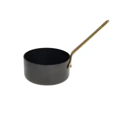 Соусник «Тэкс-Мэкс» с ручкой сталь нерж. D=10см черный