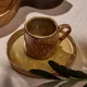 Чашка кофейная «Эггшелл Нейчер» фарфор 80мл D=50,H=54мм коричнев., Цвет: Коричневый, Объем по данным поставщика (мл): 80, изображение 5
