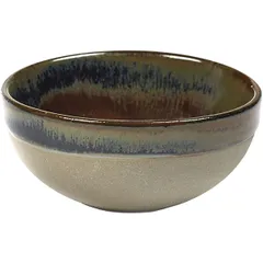 Salad bowl “Surfis” ceramics 125ml D=9,H=4cm gray,brown.