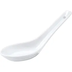 Spoon for miso soup porcelain ,H=55,L=155,B=135mm white