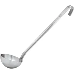 Ladle stainless steel 1l D=16,H=7,L=56cm metal.