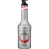 Основа для напитков «Вишня» ягодная Monin пластик 1л D=91,H=280мм красный, Вкус: Вишня