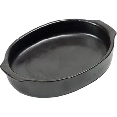 Baking dish “Pure” ceramics ,H=40,L=245,B=160mm black