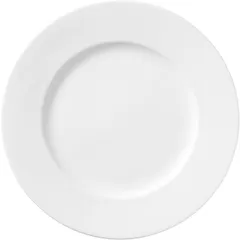 Plate “Classic White” small  bone porcelain  D=27.5 cm  white